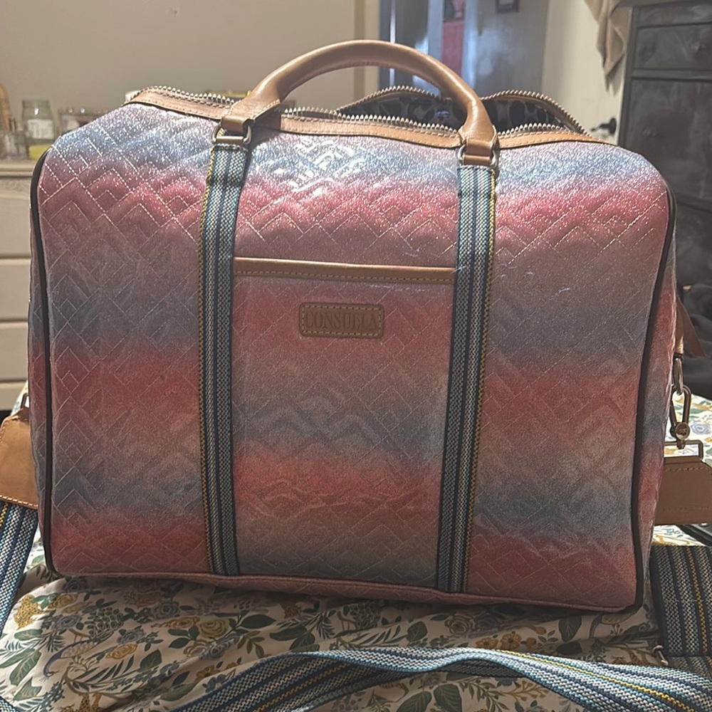 Consuela Nico Jetsetter Quilted Duffel Bag